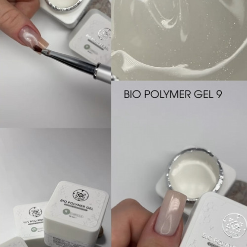 Bio Polymer Hard Gel #9 від G-CODE — твердий біополімерний гель нового покоління для моделювання та нарощування нігтів